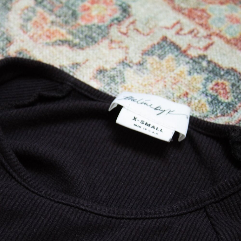 Cropped Long Sleeve Shirt - Picture 3 of 3